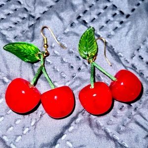 Cherry earrings! 🍒 so cute.. you won’t be sorry!